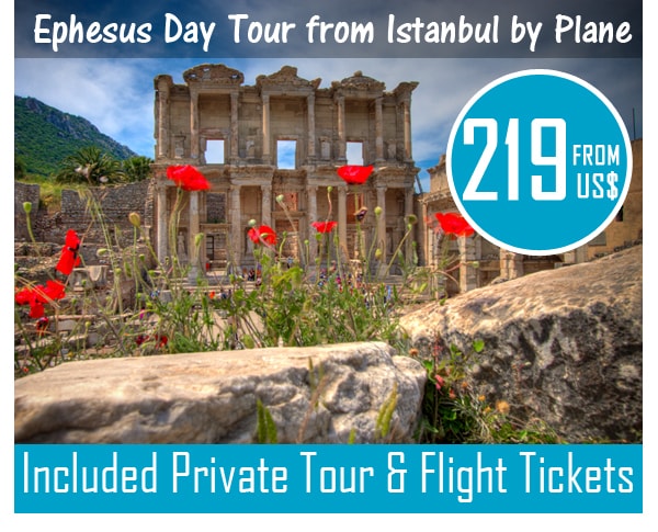 Ephesus Day Tour from Istanbul by Plane