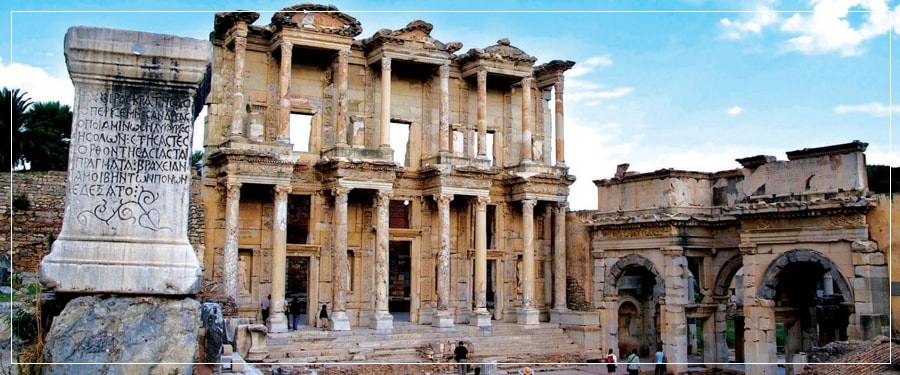 Kusadasi Port Tours (Shore Excursions) : Private Tour to Ephesus Ancient City with the Terrace Houses, Temple of Artemis, House of Virgin Mary, Traditional Turkish Lunch in a Local Restaurant