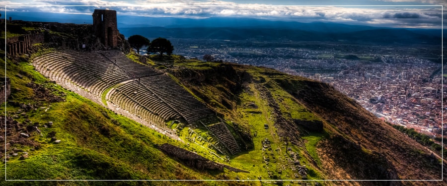 Izmir Port Tours (Shore Excursions) : Private Tour to Pergamon Archaeological Site, Acropolis, Medical Center of the Ancient World, Asclepion