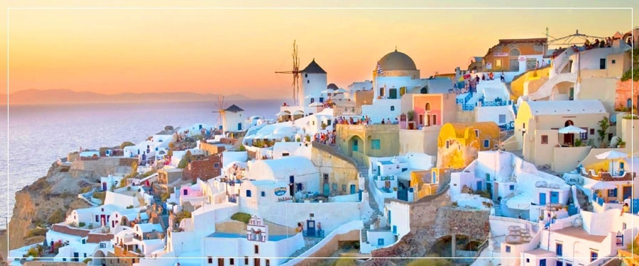 Santorini Port Tours (Shore Excursions) : Private Tour to Akrotiri, Fira Town